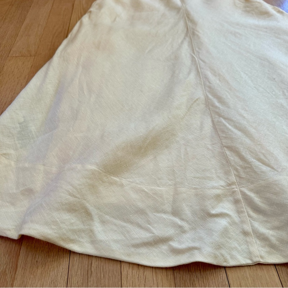 Banana Republic Yellow Sleeveless V-Neck Mini Dress - Picture 7 of 16